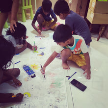 Load image into Gallery viewer, Tamil Interactive Colouring Sheet/Roll