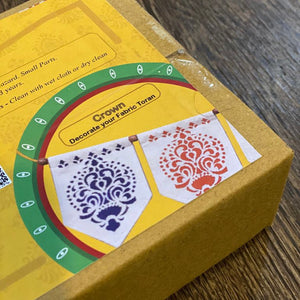 Toran Stencil DIY Kit - Crown